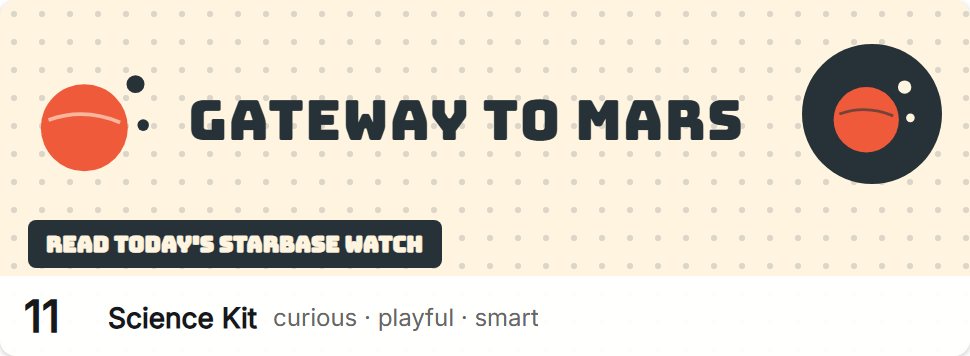 Style 11, Science Kit: logo, profile photo and a sample button