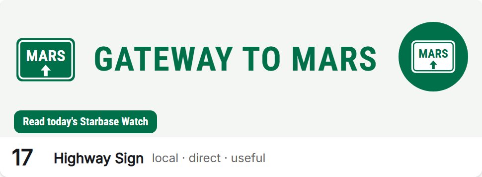 Style 17, Highway Sign: logo, profile photo and a sample button